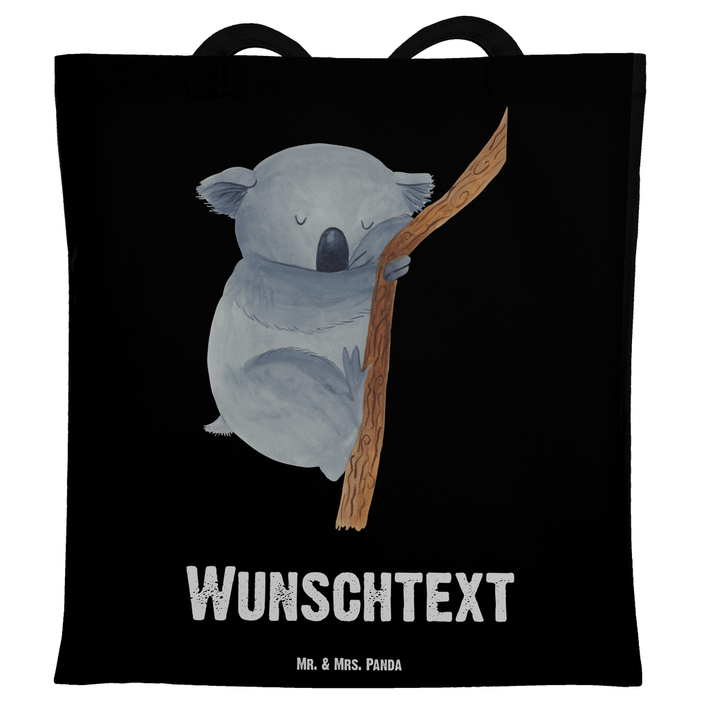 Personalisierte Tragetasche Koalabär Personalisierte Beuteltasche, Personalisierter Beutel, Personalisierte Einkaufstasche, Personalisierter Jutebeutel, Personalisierter Stoffbeutel, Tragetasche mit Namen, Einkaufstasche mit Namen, Stoffbeutel mit Namen, Personalisierte Tasche, Personalisierte Jutetasche, Personalisierte Kindergartentasche, Tiermotive, Gute Laune, lustige Sprüche, Tiere, Koala, träumen, Traum, schlafen, Schlafzimmer, Traumland, Bär, Koalabär