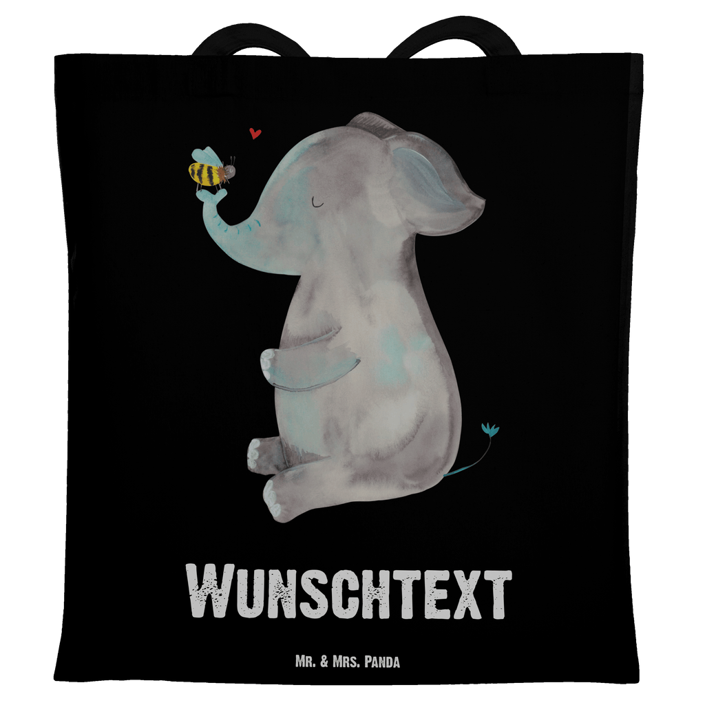 Personalisierte Tragetasche Elefant & Biene Personalisierte Beuteltasche, Personalisierter Beutel, Personalisierte Einkaufstasche, Personalisierter Jutebeutel, Personalisierter Stoffbeutel, Tragetasche mit Namen, Einkaufstasche mit Namen, Stoffbeutel mit Namen, Personalisierte Tasche, Personalisierte Jutetasche, Personalisierte Kindergartentasche, Tiermotive, Gute Laune, lustige Sprüche, Tiere, Elefant, Biene, Liebe, Liebesbeweis, Jahrestag, Liebesgeschenk, Heiratsantrag, Hochzeitsgeschenk, Liebesspruch