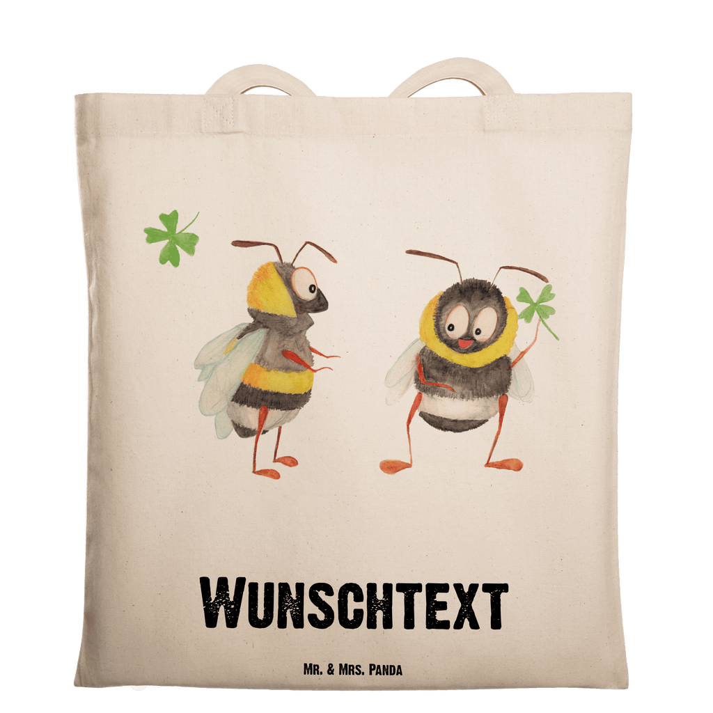 Personalisierte Tragetasche Hummeln mit Kleeblatt Personalisierte Beuteltasche, Personalisierter Beutel, Personalisierte Einkaufstasche, Personalisierter Jutebeutel, Personalisierter Stoffbeutel, Tragetasche mit Namen, Einkaufstasche mit Namen, Stoffbeutel mit Namen, Personalisierte Tasche, Personalisierte Jutetasche, Personalisierte Kindergartentasche, Tiermotive, Gute Laune, lustige Sprüche, Tiere, Hummel, Biene, Spruch positiv, Biene Deko, Spruch schön, glücklich sein, glücklich werden, Spruch fröhlich