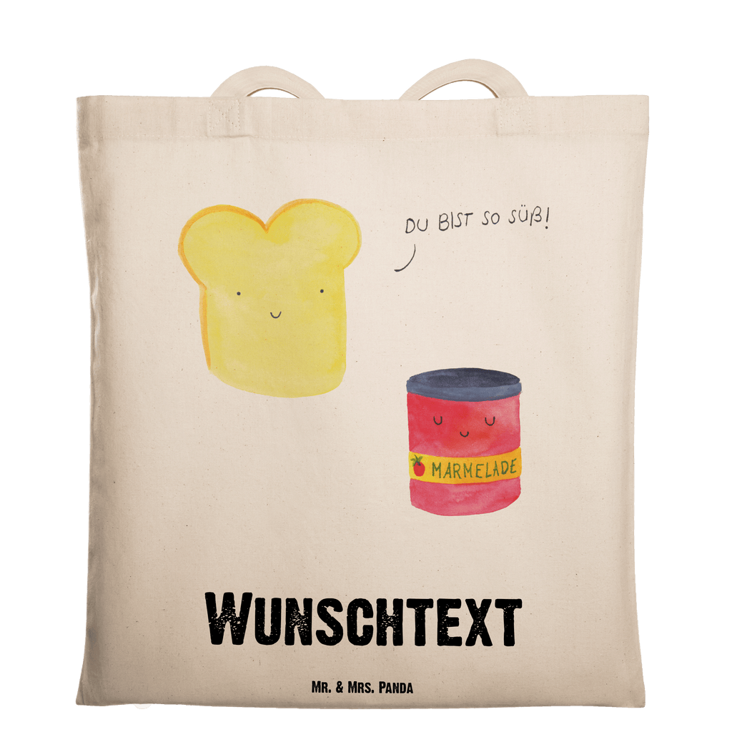 Personalisierte Tragetasche Toast & Marmelade Personalisierte Beuteltasche, Personalisierter Beutel, Personalisierte Einkaufstasche, Personalisierter Jutebeutel, Personalisierter Stoffbeutel, Tragetasche mit Namen, Einkaufstasche mit Namen, Stoffbeutel mit Namen, Personalisierte Tasche, Personalisierte Jutetasche, Personalisierte Kindergartentasche, Tiermotive, Gute Laune, lustige Sprüche, Tiere, Toast, Marmelade, Dreamteam, süße Postkarte, süß, Küche Deko, Küche Spruch, Frühstück Einladung, Brot, Toastbrot