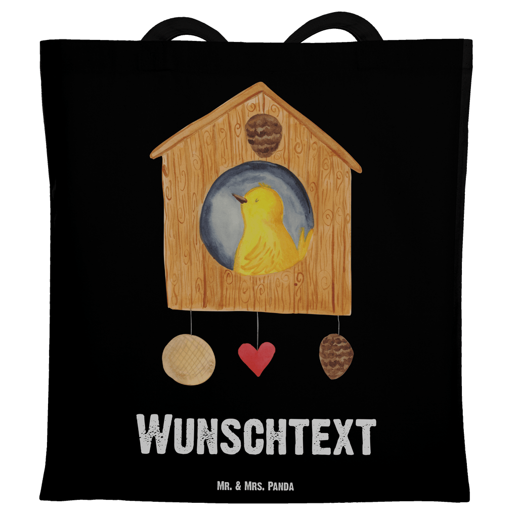 Personalisierte Tragetasche Vogelhaus sweet Home Personalisierte Beuteltasche, Personalisierter Beutel, Personalisierte Einkaufstasche, Personalisierter Jutebeutel, Personalisierter Stoffbeutel, Tragetasche mit Namen, Einkaufstasche mit Namen, Stoffbeutel mit Namen, Personalisierte Tasche, Personalisierte Jutetasche, Personalisierte Kindergartentasche, Tiermotive, Gute Laune, lustige Sprüche, Tiere, Vogelhaus, Vogel, Home sweet Home, Einzug, Umzug, Geschenk, Einzugsgeschenk, Hausbau, Haus