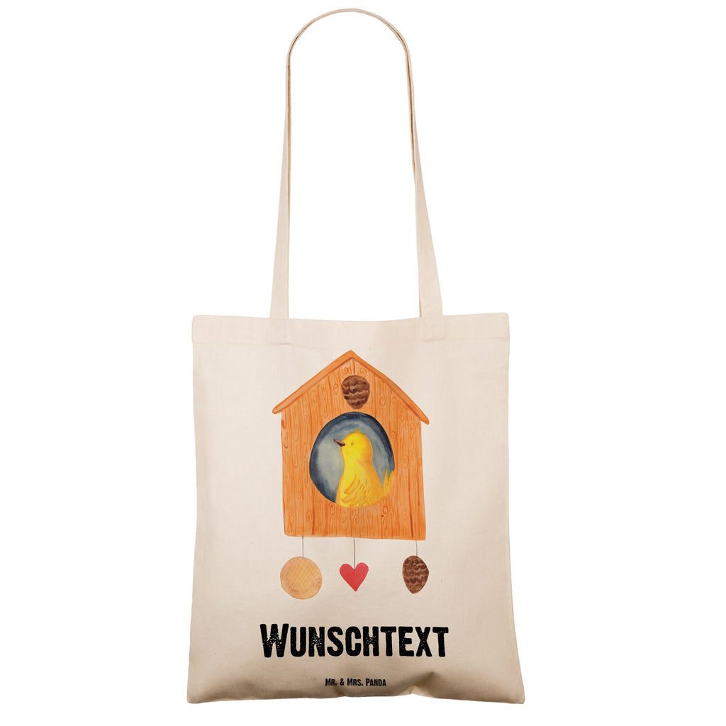 Personalisierte Tragetasche Vogelhaus sweet Home Personalisierte Beuteltasche, Personalisierter Beutel, Personalisierte Einkaufstasche, Personalisierter Jutebeutel, Personalisierter Stoffbeutel, Tragetasche mit Namen, Einkaufstasche mit Namen, Stoffbeutel mit Namen, Personalisierte Tasche, Personalisierte Jutetasche, Personalisierte Kindergartentasche, Tiermotive, Gute Laune, lustige Sprüche, Tiere, Vogelhaus, Vogel, Home sweet Home, Einzug, Umzug, Geschenk, Einzugsgeschenk, Hausbau, Haus