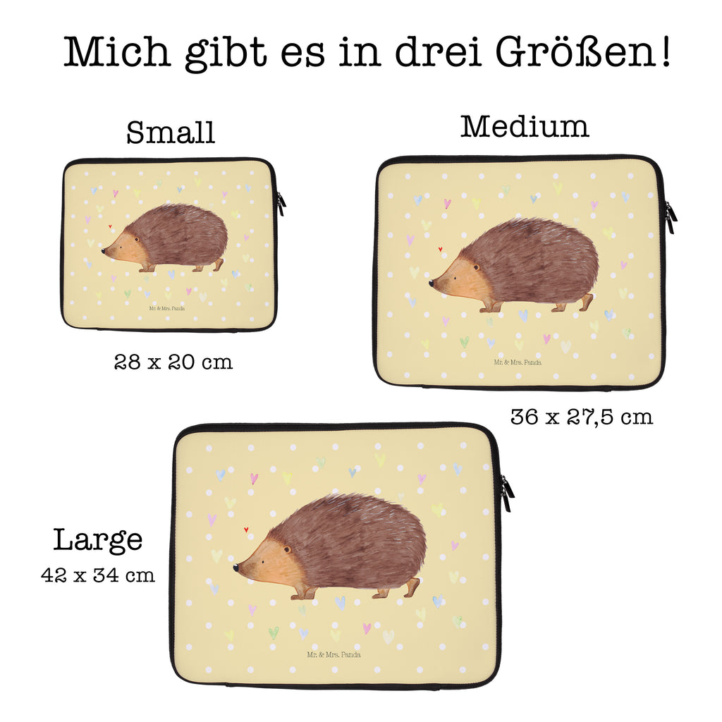 33 x 42 Notebook Tasche Igel Herzen Notebook Tasche, Laptop, Computertasche, Tasche, Schutzhülle, Tiermotive, Gute Laune, lustige Sprüche, Tiere, Liebe, Herz, Herzen, Igel, Vertrauen, Kuss, Leben