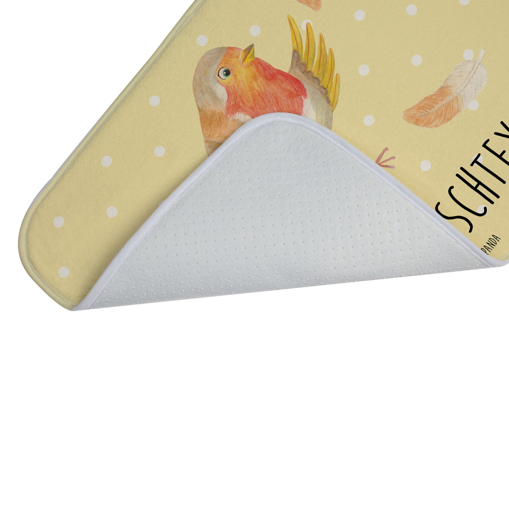 Personalisierter Badvorleger Rotkehlchen mit Federn Personalisierte Badematte, Personalisierter Badteppich, Personalisierter Duschvorleger, Personalisierter Badezimmerteppich, Personalisierter Badezimmermatte, Personalisierter Badvorleger, Personalisierter Duschmatte, Personalisierter Duschteppich, Badematte mit Namen, Badteppich mit Namen, Duschvorleger mit Namen, Badezimmerteppich mit Namen, Badezimmermatte mit Namen, Badvorleger mit Namen, Duschmatte mit Namen, Duschteppich mit Namen, Wunschtext, Badvorleger selbst bedrucken, Wunschname, Personalisieren, Tiermotive, Gute Laune, lustige Sprüche, Tiere, What if i fall, Rotkehlchen, Spruch Motivation, Spruch Mut, Vogel, Motivation Sprüche, Motivationsbilder, fliegen