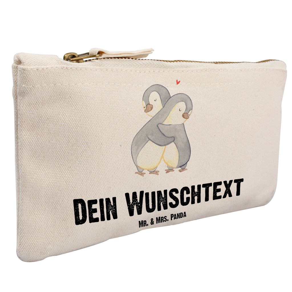 Personalisierte Schminktasche Pinguine Kuscheln Personalisierte Schminktasche, Personalisierte Kosmetiktasche, Personalisierter Kosmetikbeutel, Personalisiertes Stiftemäppchen, Personalisiertes Etui, Personalisierte Federmappe, Personalisierte Makeup Bag, Personalisiertes Schminketui, Personalisiertes Kosmetiketui, Personalisiertes Schlamperetui, Schminktasche mit Namen, Kosmetiktasche mit Namen, Kosmetikbeutel mit Namen, Stiftemäppchen mit Namen, Etui mit Namen, Federmappe mit Namen, Makeup Bg  mit Namen, Schminketui mit Namen, Kosmetiketui mit Namen, Schlamperetui mit Namen, Schminktasche personalisieren, Schminktasche bedrucken, Schminktasche selbst gestalten, Liebe, Partner, Freund, Freundin, Ehemann, Ehefrau, Heiraten, Verlobung, Heiratsantrag, Liebesgeschenk, Jahrestag, Hocheitstag, Valentinstag, Geschenk für Frauen, Hochzeitstag, Mitbringsel, Geschenk für Freundin, Geschenk für Partner, Liebesbeweis, für Männer, für Ehemann
