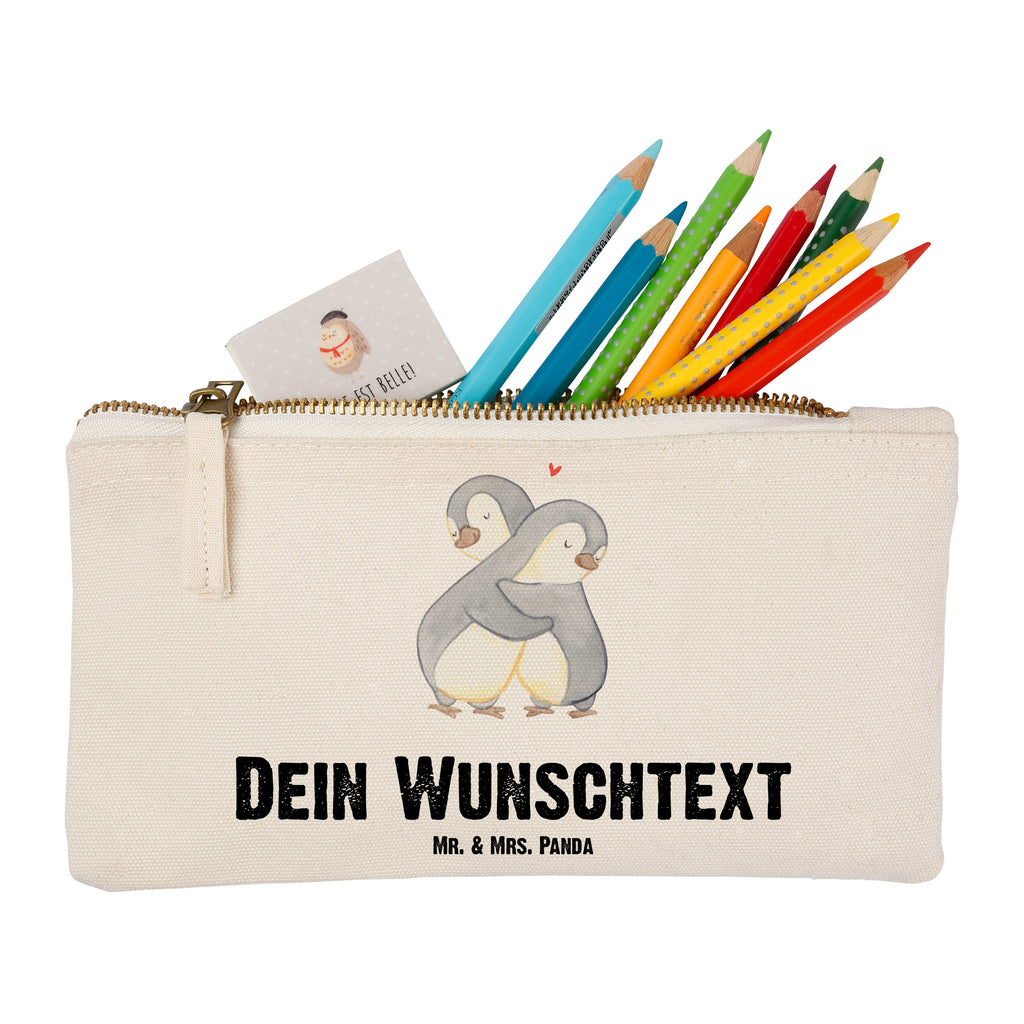 Personalisierte Schminktasche Pinguine Kuscheln Personalisierte Schminktasche, Personalisierte Kosmetiktasche, Personalisierter Kosmetikbeutel, Personalisiertes Stiftemäppchen, Personalisiertes Etui, Personalisierte Federmappe, Personalisierte Makeup Bag, Personalisiertes Schminketui, Personalisiertes Kosmetiketui, Personalisiertes Schlamperetui, Schminktasche mit Namen, Kosmetiktasche mit Namen, Kosmetikbeutel mit Namen, Stiftemäppchen mit Namen, Etui mit Namen, Federmappe mit Namen, Makeup Bg  mit Namen, Schminketui mit Namen, Kosmetiketui mit Namen, Schlamperetui mit Namen, Schminktasche personalisieren, Schminktasche bedrucken, Schminktasche selbst gestalten, Liebe, Partner, Freund, Freundin, Ehemann, Ehefrau, Heiraten, Verlobung, Heiratsantrag, Liebesgeschenk, Jahrestag, Hocheitstag, Valentinstag, Geschenk für Frauen, Hochzeitstag, Mitbringsel, Geschenk für Freundin, Geschenk für Partner, Liebesbeweis, für Männer, für Ehemann