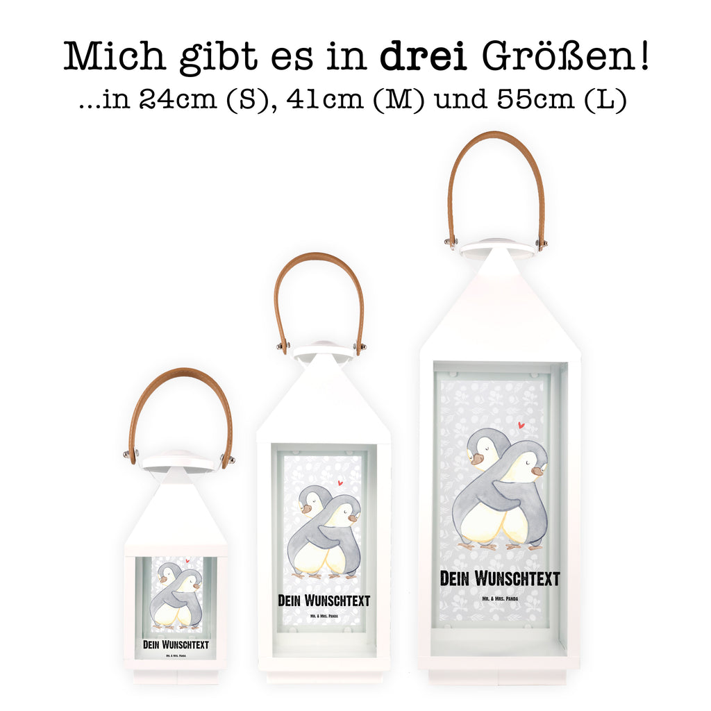 Personalisierte Deko Laterne Pinguine Kuscheln Gartenlampe, Gartenleuchte, Gartendekoration, Gartenlicht, Laterne  kleine Laternen, XXL Laternen, Laterne groß, Liebe, Partner, Freund, Freundin, Ehemann, Ehefrau, Heiraten, Verlobung, Heiratsantrag, Liebesgeschenk, Jahrestag, Hocheitstag, Valentinstag, Geschenk für Frauen, Hochzeitstag, Mitbringsel, Geschenk für Freundin, Geschenk für Partner, Liebesbeweis, für Männer, für Ehemann