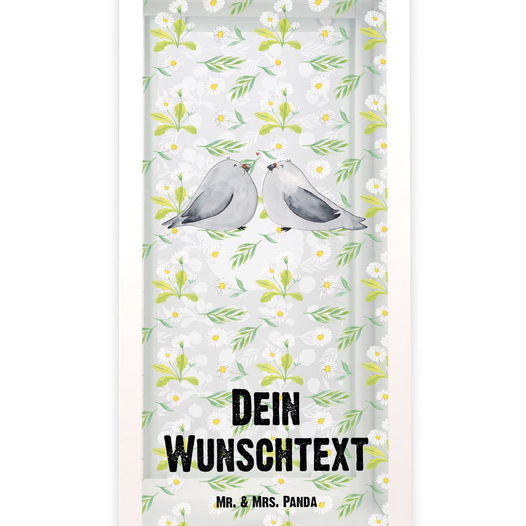 Personalisierte Deko Laterne Turteltauben Liebe Gartenlampe, Gartenleuchte, Gartendekoration, Gartenlicht, Laterne  kleine Laternen, XXL Laternen, Laterne groß, Liebe, Partner, Freund, Freundin, Ehemann, Ehefrau, Heiraten, Verlobung, Heiratsantrag, Liebesgeschenk, Jahrestag, Hocheitstag, Turteltauben, Turteltäubchen, Tauben, Verliebt, Verlobt, Verheiratet, Geschenk Freundin, Geschenk Freund, Liebesbeweis, Hochzeitstag, Geschenk Hochzeit