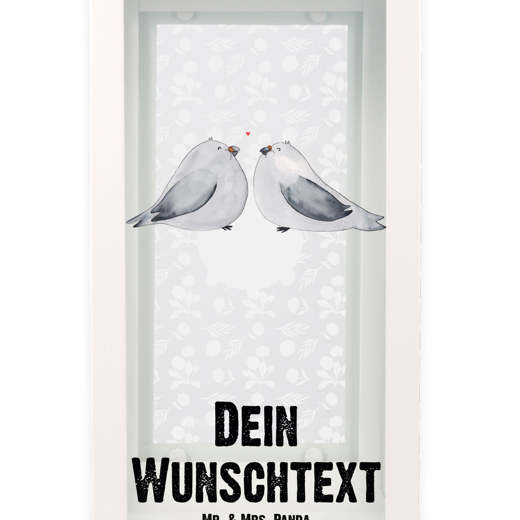 Personalisierte Deko Laterne Turteltauben Liebe Gartenlampe, Gartenleuchte, Gartendekoration, Gartenlicht, Laterne  kleine Laternen, XXL Laternen, Laterne groß, Liebe, Partner, Freund, Freundin, Ehemann, Ehefrau, Heiraten, Verlobung, Heiratsantrag, Liebesgeschenk, Jahrestag, Hocheitstag, Turteltauben, Turteltäubchen, Tauben, Verliebt, Verlobt, Verheiratet, Geschenk Freundin, Geschenk Freund, Liebesbeweis, Hochzeitstag, Geschenk Hochzeit