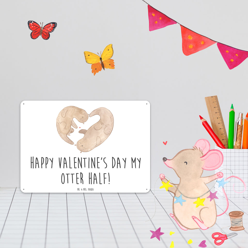 Blechschild Otter Valentine Blechschild, Metallschild, Geschenk Schild, Schild, Magnet-Metall-Schild, Deko Schild, Wandschild, Wand-Dekoration, Türschild, Liebe, Partner, Freund, Freundin, Ehemann, Ehefrau, Heiraten, Verlobung, Heiratsantrag, Liebesgeschenk, Jahrestag, Hocheitstag, Valentinstag, Geschenk für Frauen, Hochzeitstag, Mitbringsel, Geschenk für Freundin, Geschenk für Partner, Liebesbeweis, für Männer, für Ehemann