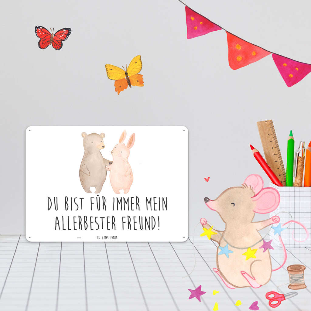 Blechschild Bär Hase Umarmen Blechschild, Metallschild, Geschenk Schild, Schild, Magnet-Metall-Schild, Deko Schild, Wandschild, Wand-Dekoration, Türschild, Liebe, Partner, Freund, Freundin, Ehemann, Ehefrau, Heiraten, Verlobung, Heiratsantrag, Liebesgeschenk, Jahrestag, Hocheitstag, Freunde, bester Freund, Hase, Bär, Bärchen, best friends