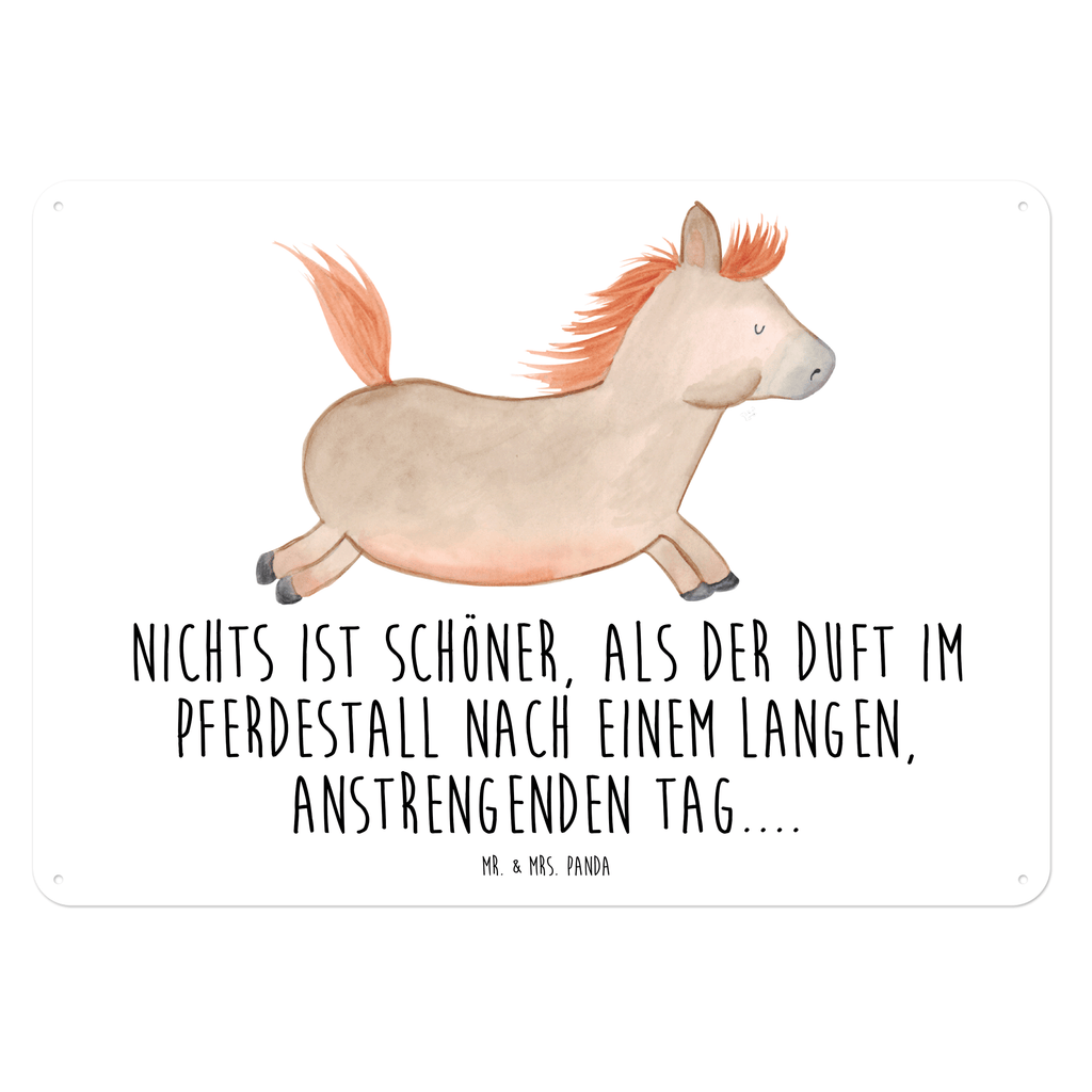 Blechschild Pferd springt Blechschild, Metallschild, Geschenk Schild, Schild, Magnet-Metall-Schild, Deko Schild, Wandschild, Wand-Dekoration, Türschild, Bauernhof, Hoftiere, Landwirt, Landwirtin, Pferd, Pony, Pferde, Stall, Pferdestall, ausreiten, reiten, Pferdebesitzer