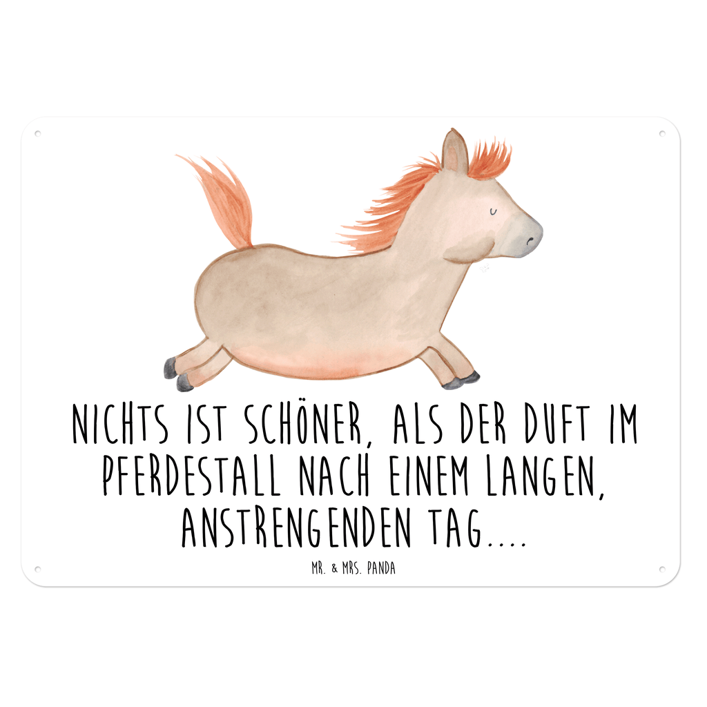 Blechschild Pferd springt Blechschild, Metallschild, Geschenk Schild, Schild, Magnet-Metall-Schild, Deko Schild, Wandschild, Wand-Dekoration, Türschild, Bauernhof, Hoftiere, Landwirt, Landwirtin, Pferd, Pony, Pferde, Stall, Pferdestall, ausreiten, reiten, Pferdebesitzer