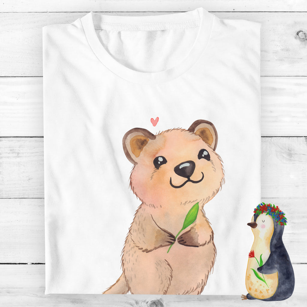 Größe L Personalisiertes T-Shirt Quokka Happy T-Shirt, Shirt, Tshirt, Lustiges T-Shirt, T-Shirt mit Spruch, Party, Junggesellenabschied, Jubiläum, Geburstag, Herrn, Damen, Männer, Frauen, Schlafshirt, Nachthemd, Sprüche, Tiermotive, Gute Laune, lustige Sprüche, Tiere, Quokka, Verschieben, Aufschieberitis, Lustiger Spruch, Niedliches Tier, Dinge erledigen