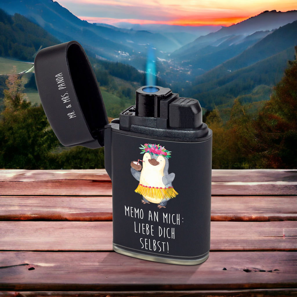 Feuerzeug Pinguin Kokosnuss Pinguin, Aloha, Hawaii, Urlaub, Kokosnuss, Pinguine