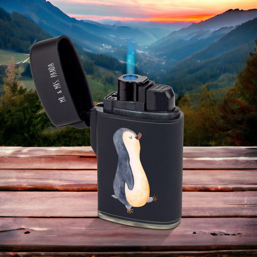 Feuerzeug Pinguin marschierend Pinguin, Pinguine, Frühaufsteher, Langschläfer, Bruder, Schwester, Familie