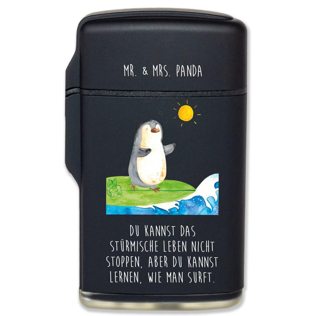 Feuerzeug Pinguin Surfer Pinguin, Pinguine, surfen, Surfer, Hawaii, Urlaub, Wellen, Wellen reiten, Portugal