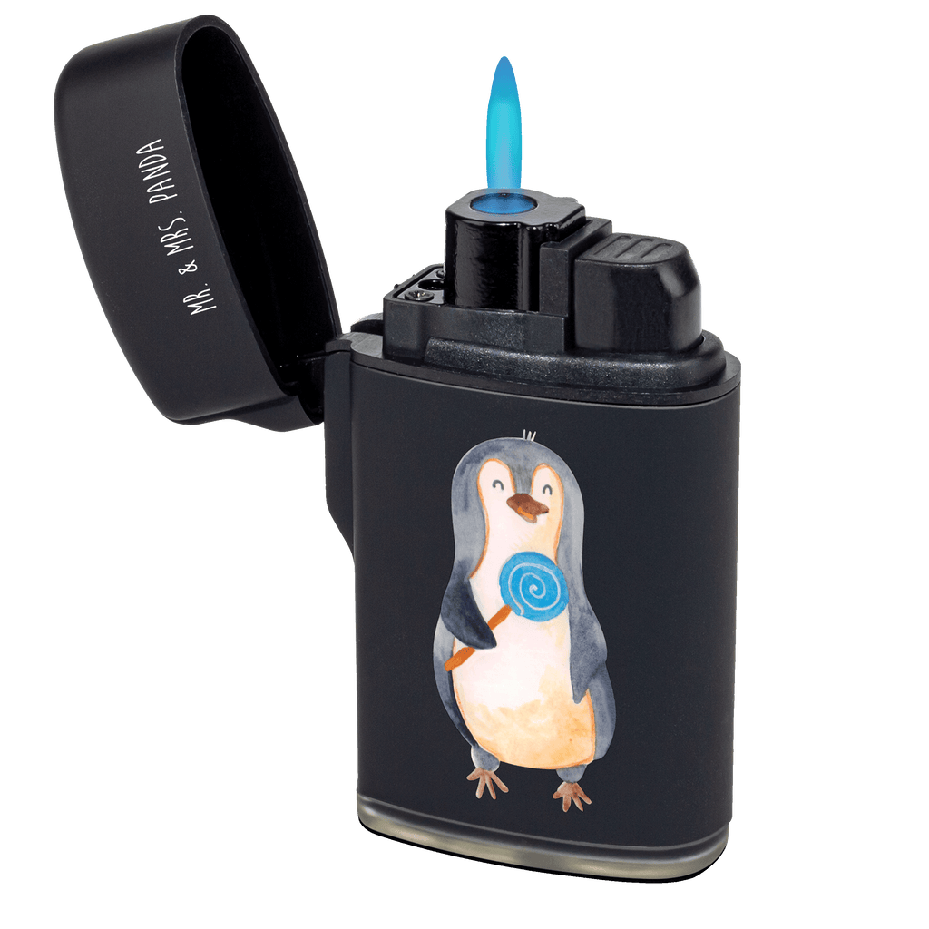 Feuerzeug Pinguin Lolli Pinguin, Pinguine, Lolli, Süßigkeiten, Blödsinn, Spruch, Rebell, Gauner, Ganove, Rabauke