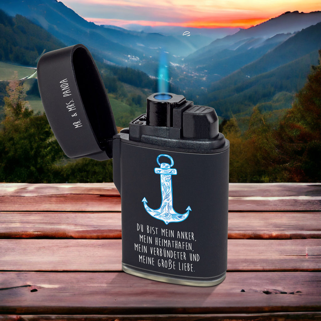 Feuerzeug Anker Blau Tiermotive, Gute Laune, lustige Sprüche, Tiere
