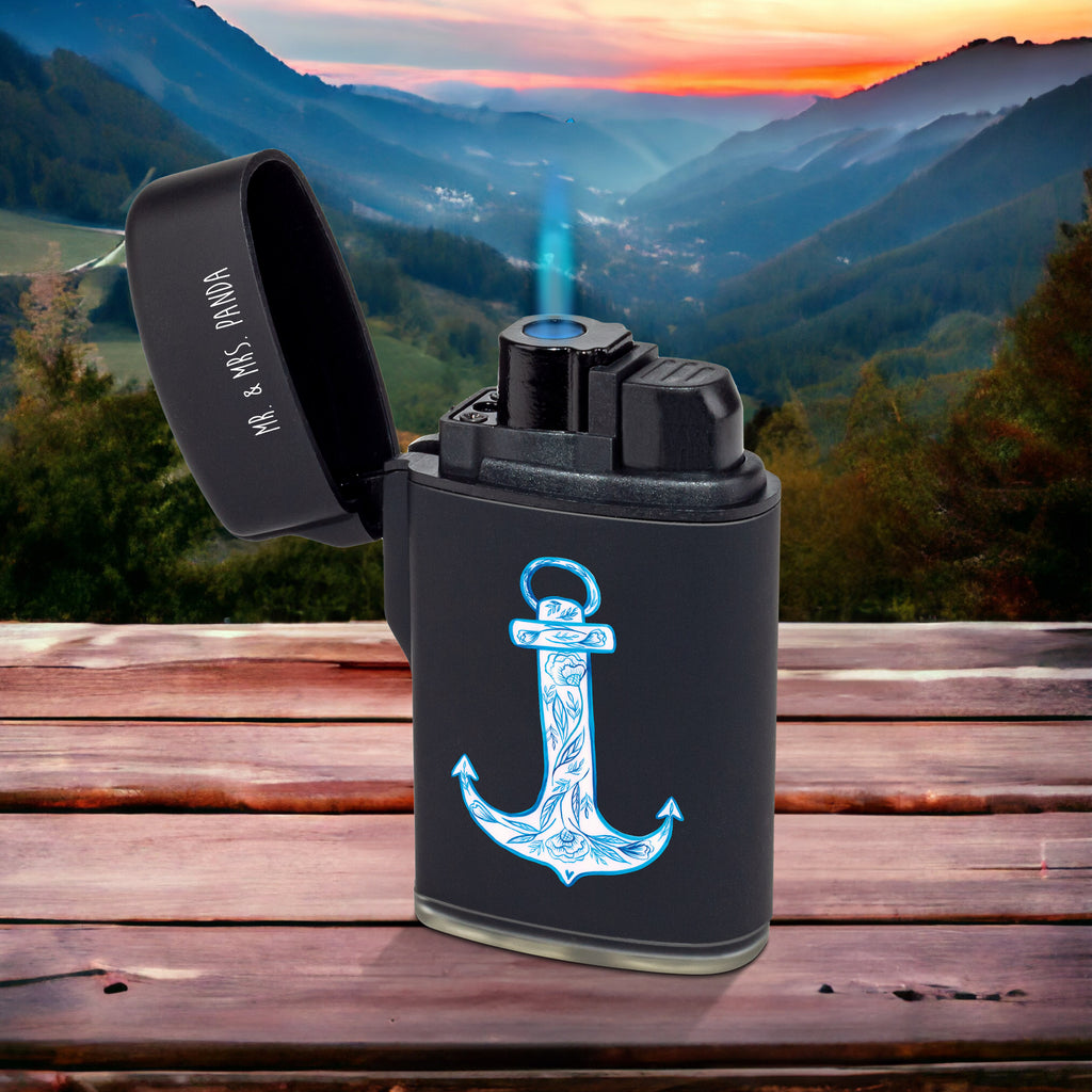 Feuerzeug Anker Blau Tiermotive, Gute Laune, lustige Sprüche, Tiere