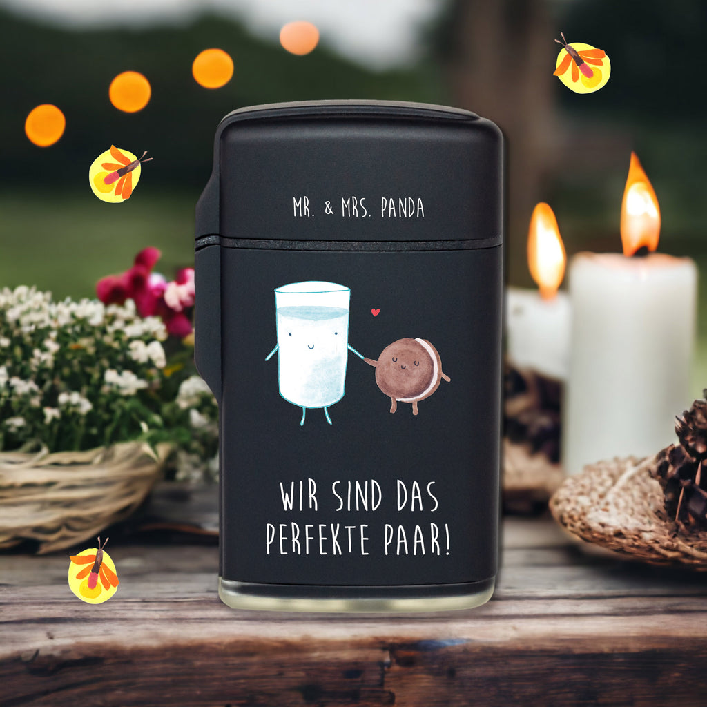 Feuerzeug Milch & Keks Tiermotive, Gute Laune, lustige Sprüche, Tiere, Milk, Cookie, Milch, Keks, Kekse, Kaffee, Einladung Frühstück, Motiv süß, romantisch, perfektes Paar