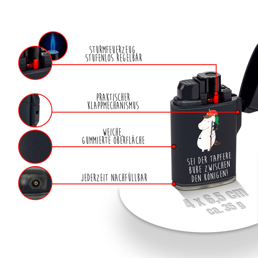 Feuerzeug Einhorn Bube Einhorn, Einhörner, Einhorn Deko, Pegasus, Unicorn, Bube, Mittelalter