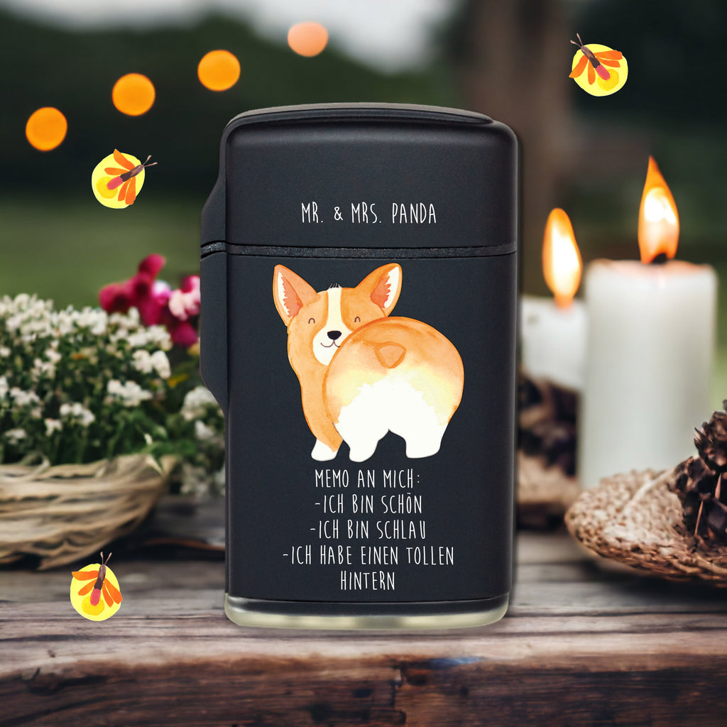 Feuerzeug Corgie Po Hund, Hundemotiv, Haustier, Hunderasse, Tierliebhaber, Hundebesitzer, Sprüche, Corgie, Hundeliebe, Motivation, Selbstliebe, Spruch