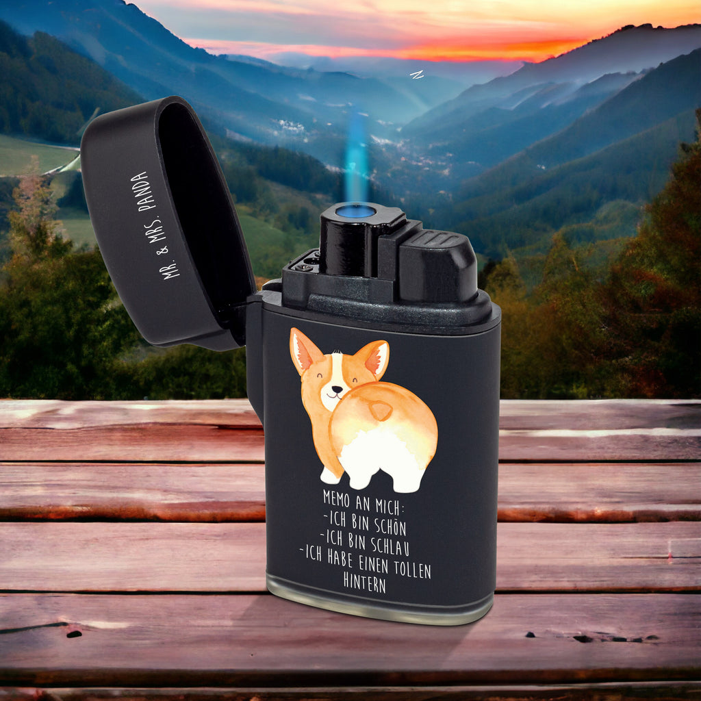 Feuerzeug Corgie Po Hund, Hundemotiv, Haustier, Hunderasse, Tierliebhaber, Hundebesitzer, Sprüche, Corgie, Hundeliebe, Motivation, Selbstliebe, Spruch