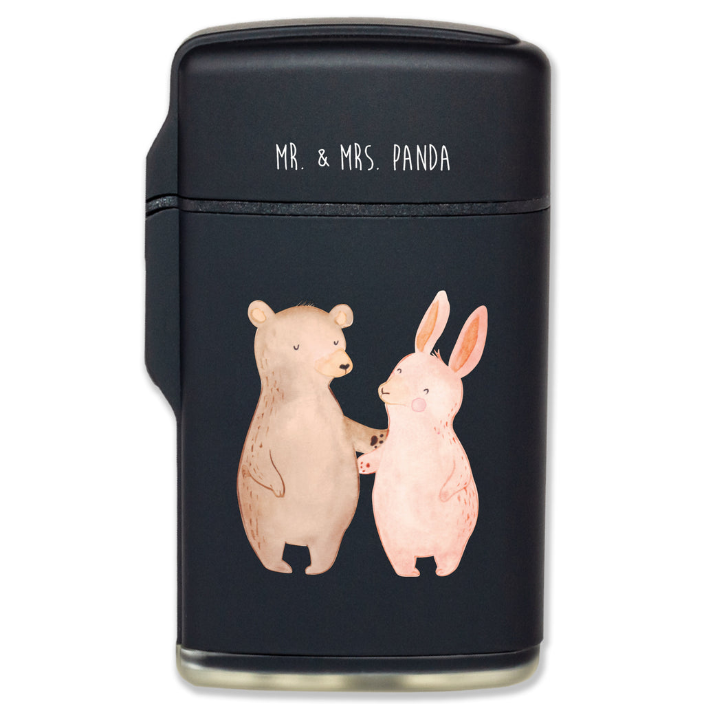 Feuerzeug Bär Hase Umarmen Liebe, Partner, Freund, Freundin, Ehemann, Ehefrau, Heiraten, Verlobung, Heiratsantrag, Liebesgeschenk, Jahrestag, Hocheitstag, Freunde, bester Freund, Hase, Bär, Bärchen, best friends