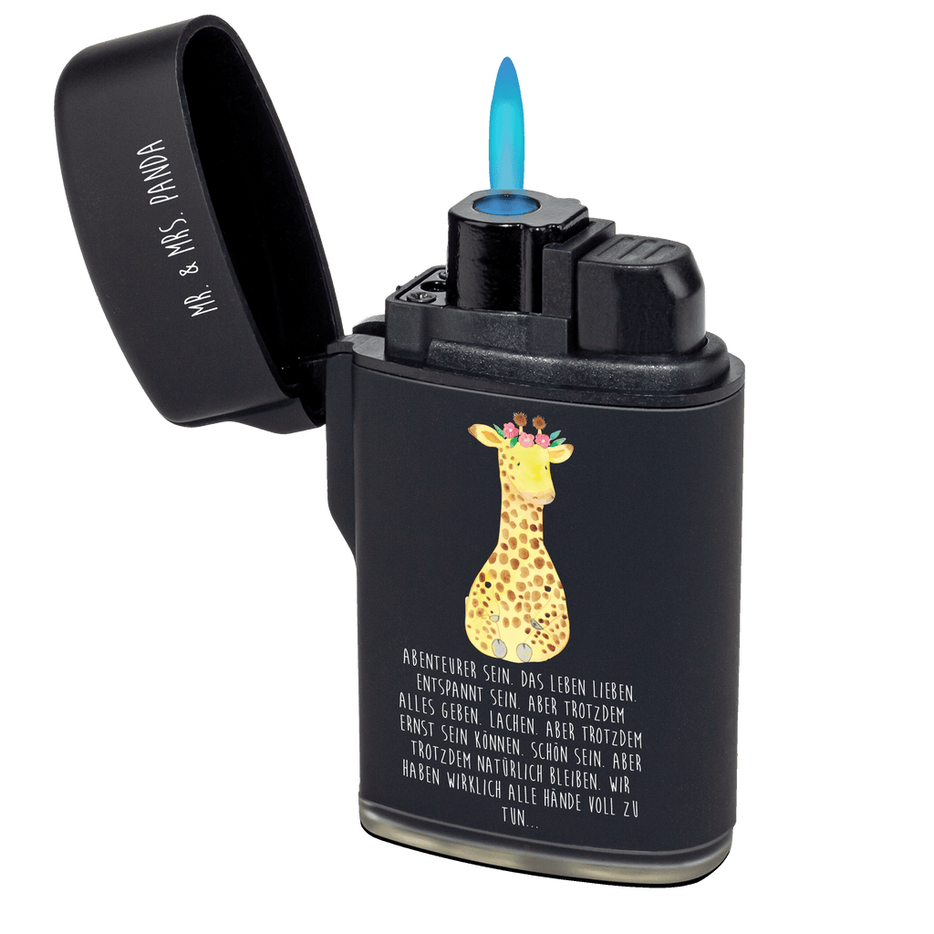 Feuerzeug Giraffe Blumenkranz Afrika, Wildtiere, Giraffe, Blumenkranz, Abenteurer, Selbstliebe, Freundin