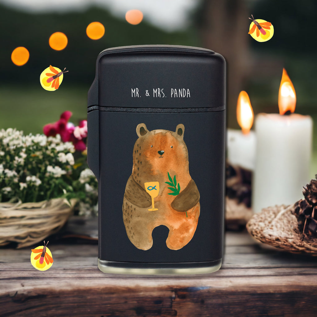 Feuerzeug Konfirmation-Bär Bär, Teddy, Teddybär, Konfirmation, Kirche, evangelisch, Gottesdienst