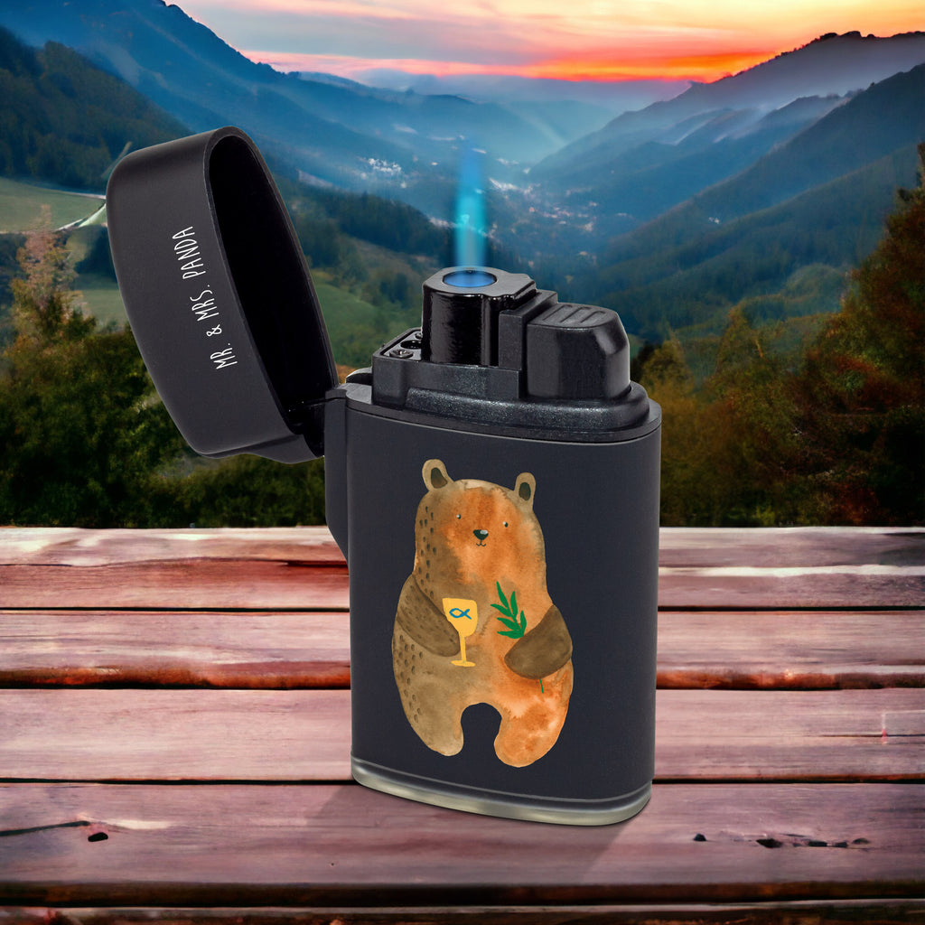 Feuerzeug Konfirmation-Bär Bär, Teddy, Teddybär, Konfirmation, Kirche, evangelisch, Gottesdienst