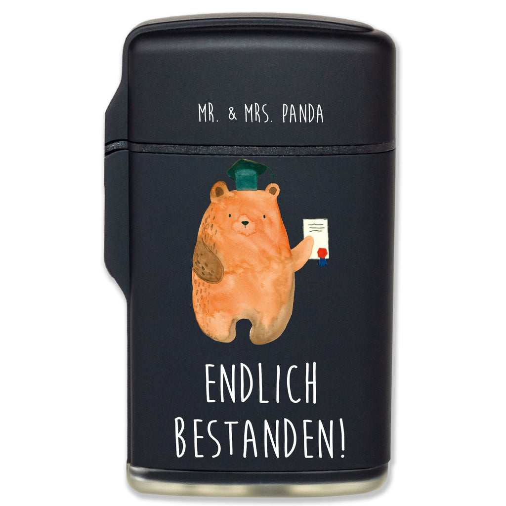 Feuerzeug Prüfungsbär Bär, Teddy, Teddybär, Abitur, Prüfungen, Prüfung bestanden, Abschluss, Zeugnis, Abschlusszeugnis
