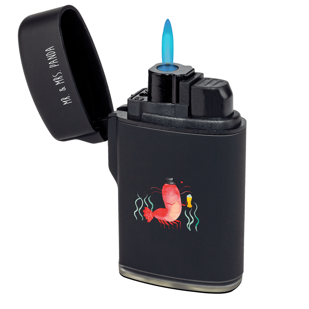 Feuerzeug Hummer mit Weizen Meerestiere, Meer, Urlaub, Garnele, Garnelen, Bier, Kochen, Männerhaushalt, Junggeselle, Junggesellin, Bierliebhaber, Kneipe, Gasthaus, Wirtschaft