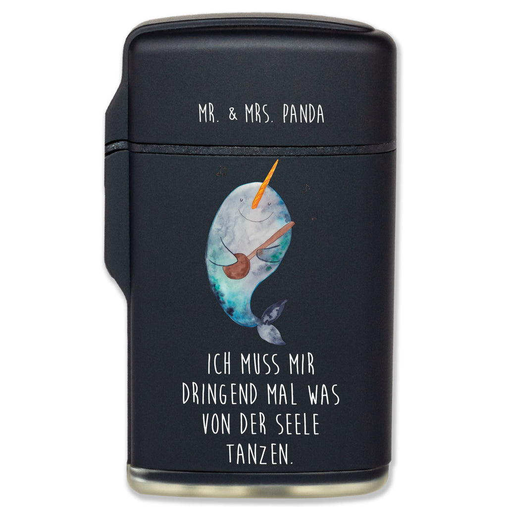 Feuerzeug Narwal Gitarre Meerestiere, Meer, Urlaub, Narwal, Wal, Tanzen, Probleme, Problemlösung, Frust, Gespräche, Gitarre