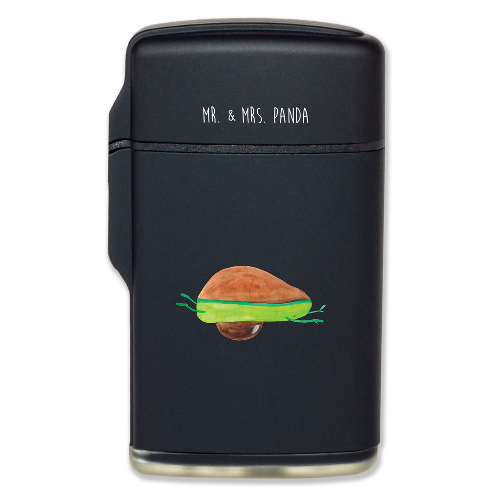 Feuerzeug Avocado Yoga Avocado, Veggie, Vegan, Gesund, Avocado Yoga Vegan