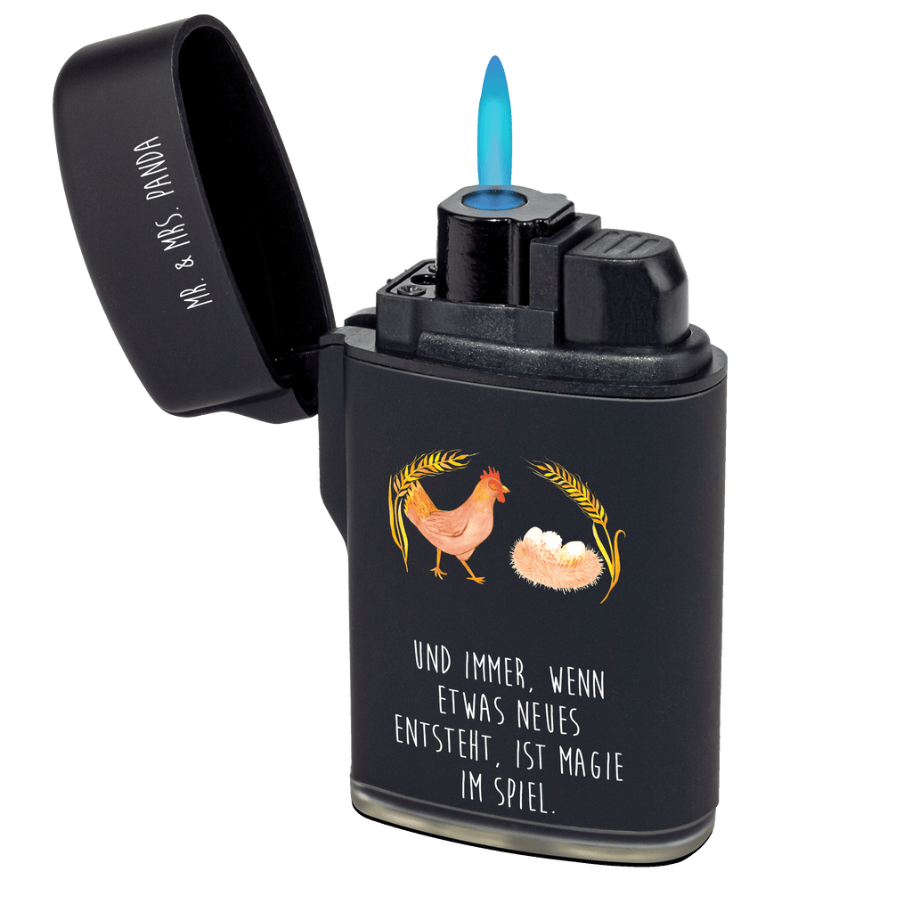 Feuerzeug Huhn stolz Bauernhof, Hoftiere, Landwirt, Landwirtin, Hahn, Henne, Hühner, Eier, Hof, Landleben, Motivation, Geburt, Magie, Spruch, Schwangerschaft