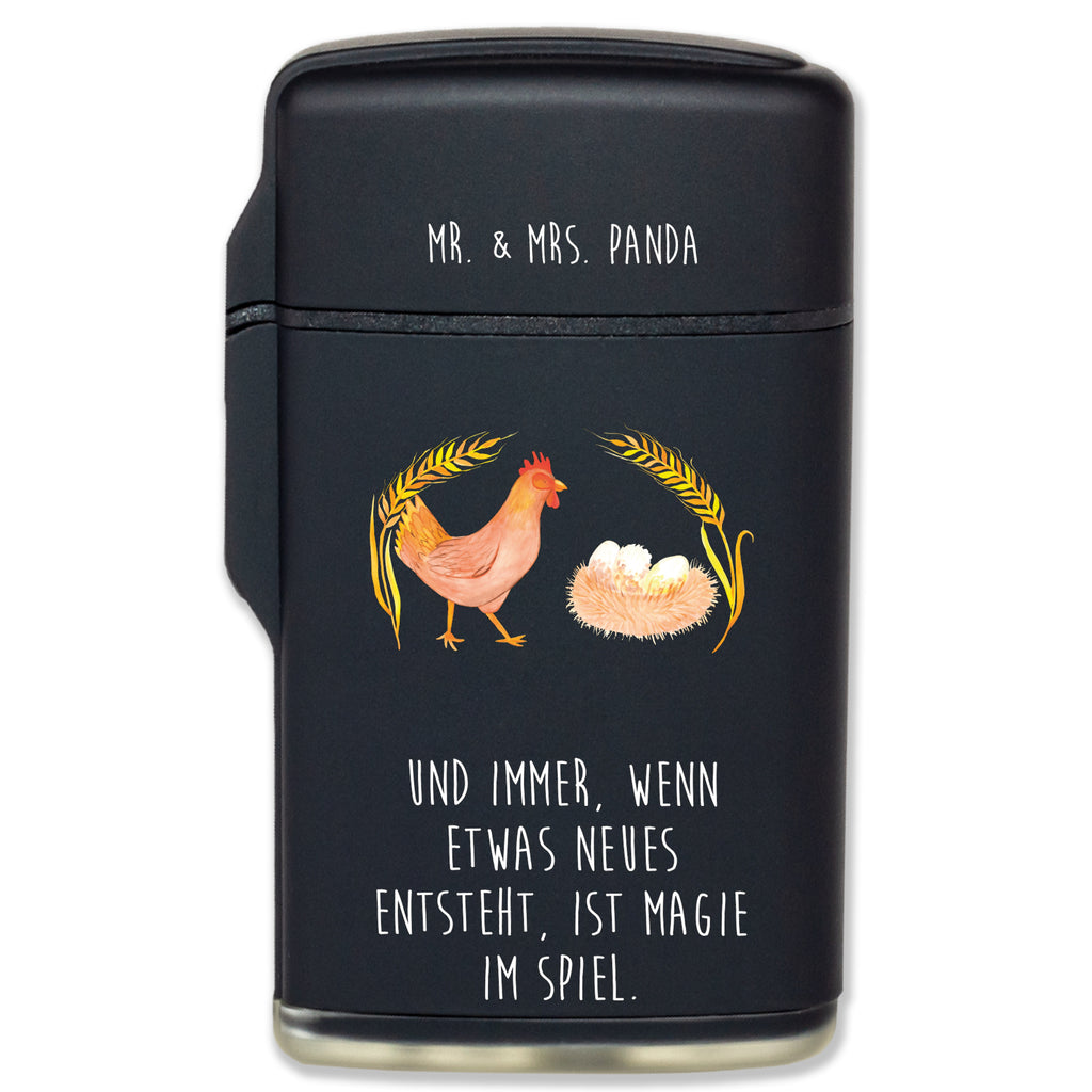 Feuerzeug Huhn stolz Bauernhof, Hoftiere, Landwirt, Landwirtin, Hahn, Henne, Hühner, Eier, Hof, Landleben, Motivation, Geburt, Magie, Spruch, Schwangerschaft