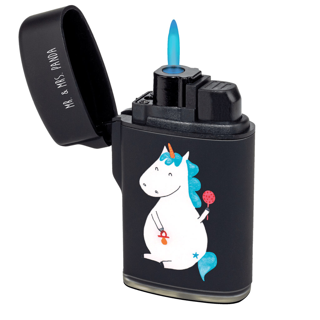 Feuerzeug Einhorn Baby Einhorn, Einhörner, Einhorn Deko, Pegasus, Unicorn, Mutter, Geburt, Geburtstag, erstes Kind, Baby, Babyglück, Nachwuchs, Eltern, Party, Kind, Schnuller
