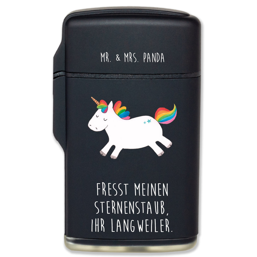 Feuerzeug Einhorn Happy Einhorn, Einhörner, Einhorn Deko, Pegasus, Unicorn, glücklich, fröhlich, Spaß, Freude, Lebensfreude, witzig, spannend, Lächeln, Lachen