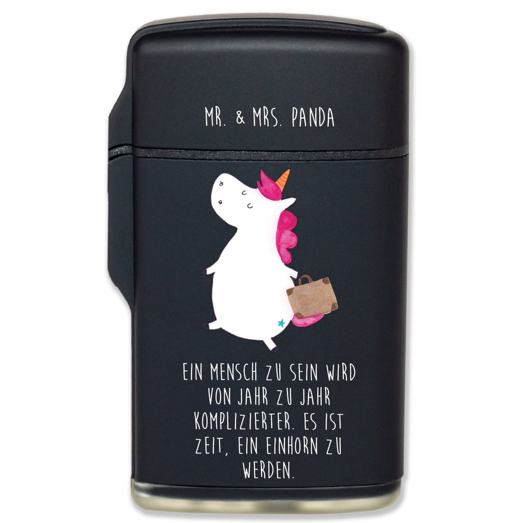 Feuerzeug Einhorn Koffer Einhorn, Einhörner, Einhorn Deko, Pegasus, Unicorn, unicorn, Koffer, Verreisen, Reise, Gepäck, Abenteuer, Erwachsen, Kind, albern, Spaß, lustig, witzig