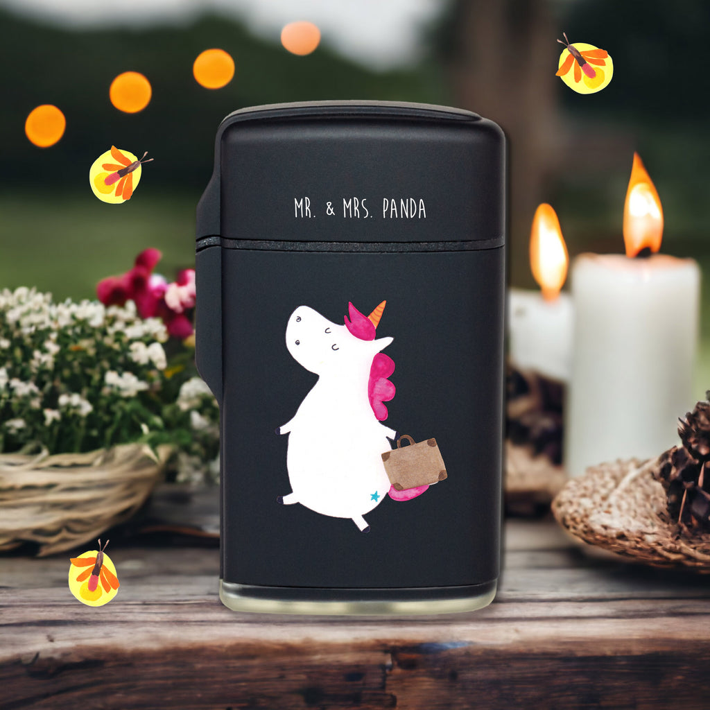 Feuerzeug Einhorn Koffer Einhorn, Einhörner, Einhorn Deko, Pegasus, Unicorn, unicorn, Koffer, Verreisen, Reise, Gepäck, Abenteuer, Erwachsen, Kind, albern, Spaß, lustig, witzig