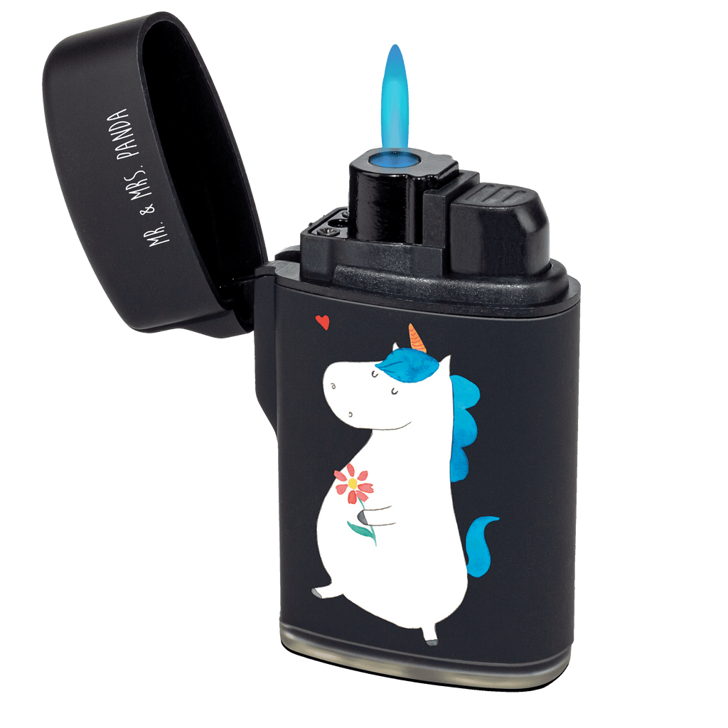 Feuerzeug Einhorn Spaziergang Einhorn, Einhörner, Einhorn Deko, Pegasus, Unicorn, Glitzer, Blumen, Spaziergang, Motivation, Gute Laune, Freude, Freundin, Mutter, Schwester