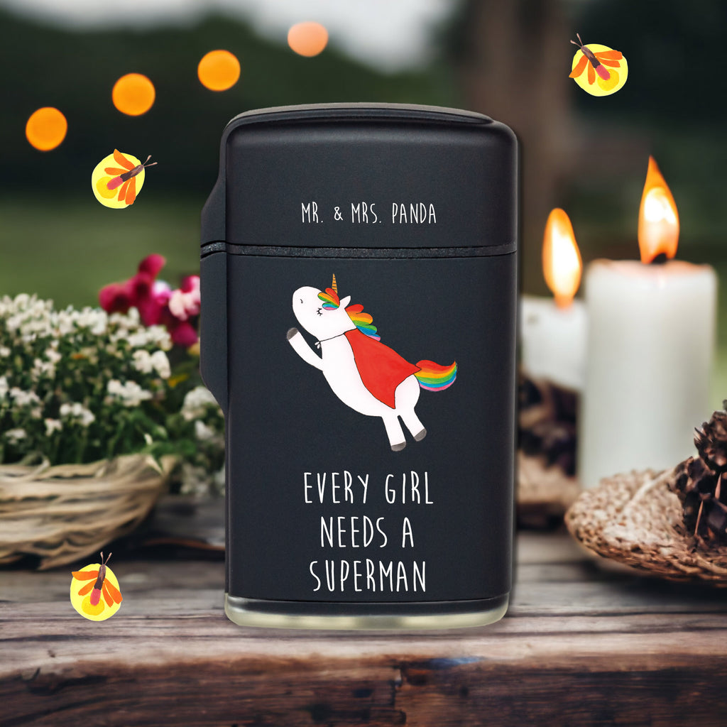 Feuerzeug Einhorn Super Einhorn, Einhörner, Einhorn Deko, Pegasus, Unicorn, Traummann, Superheld, Held, Freundin, Geschenk, Girl, Mädchen