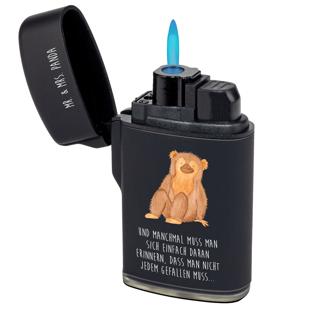 Feuerzeug Affe Afrika, Wildtiere, Affe, Äffchen, Affen, Selbstliebe, Respekt, Motivation, Selbstachtung, Liebe, Selbstbewusstsein, Selfcare