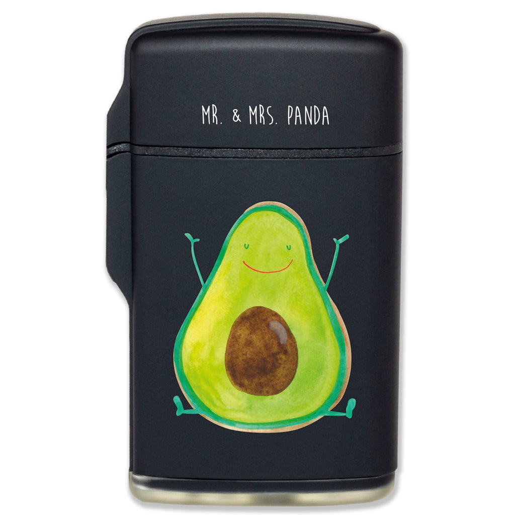 Feuerzeug Avocado Happy Avocado, Veggie, Vegan, Gesund, Chaos