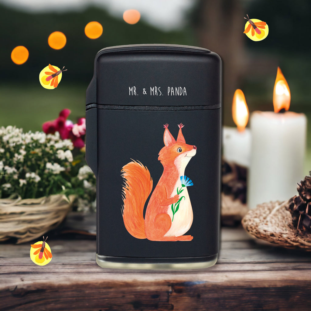 Feuerzeug Eichhörnchen Blume Tiermotive, Gute Laune, lustige Sprüche, Tiere, Eichhörnchen, Eichhorn, Spruch positiv, Lachen, Spaß, Motivation Sprüche, Motivation Bilder, glücklich Spruch, Spruch Deko