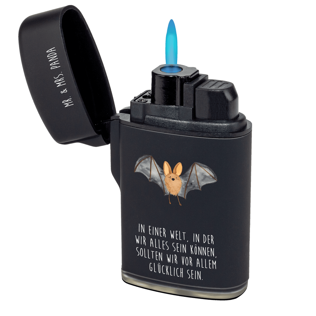 Feuerzeug Fledermaus Flügel Tiermotive, Gute Laune, lustige Sprüche, Tiere