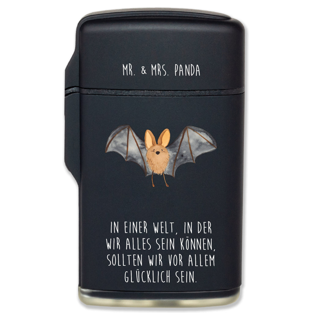 Feuerzeug Fledermaus Flügel Tiermotive, Gute Laune, lustige Sprüche, Tiere