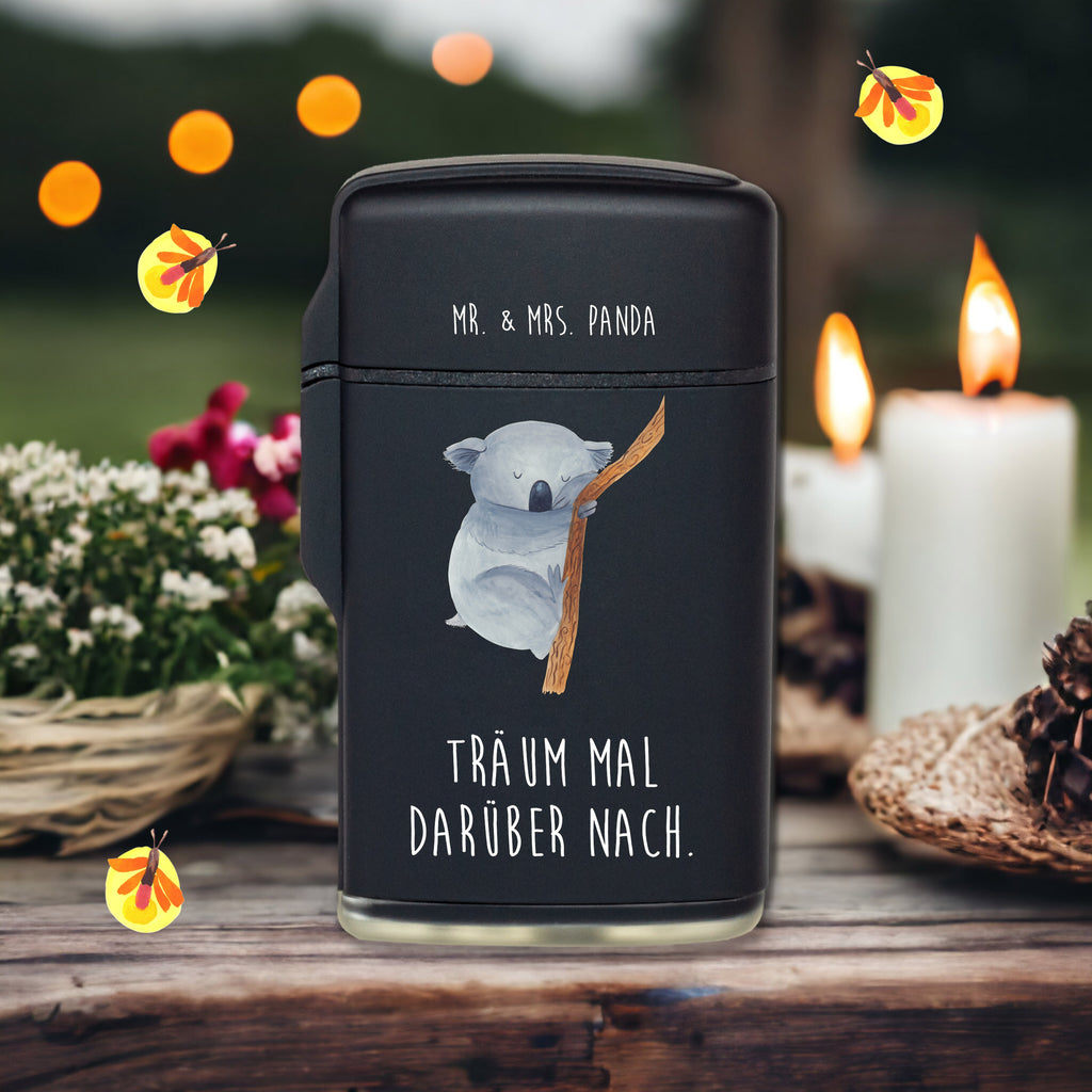 Feuerzeug Koalabär Tiermotive, Gute Laune, lustige Sprüche, Tiere, Koala, träumen, Traum, schlafen, Schlafzimmer, Traumland, Bär, Koalabär
